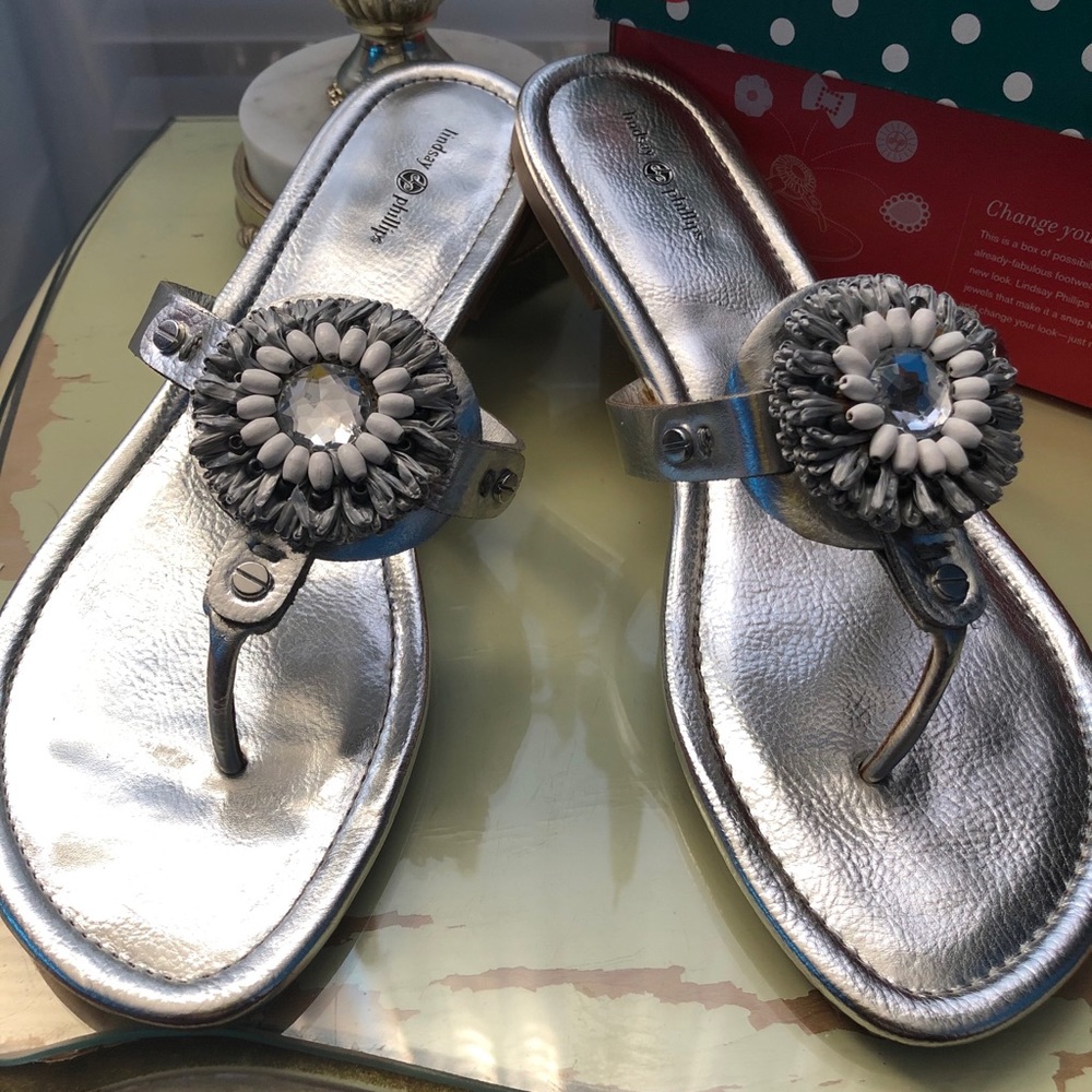 Silver Sandals